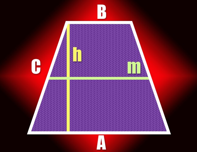 Как да изчисляваме височината на трапецовид