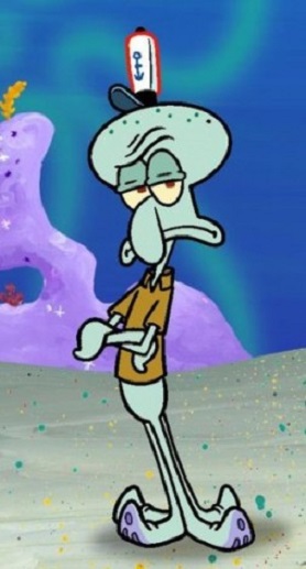 Как да се направи Squidward стъпка по стъпка